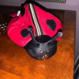 Betsey Johnson ladybug wristlet